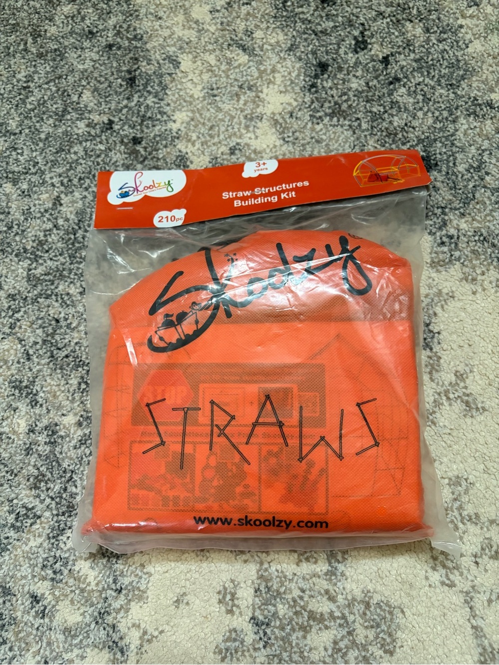 Skoolzy Straw Structures Building Kit - brand new